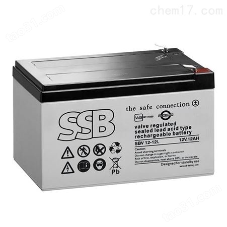 SSB蓄电池SBLFG100-12i安防应急电