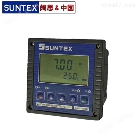 中国台湾上泰SUNTEX工业在线PC-3100型PH计