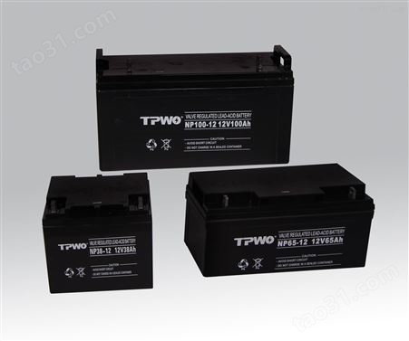 TPWO拓普沃蓄电池12V17AH电力系统