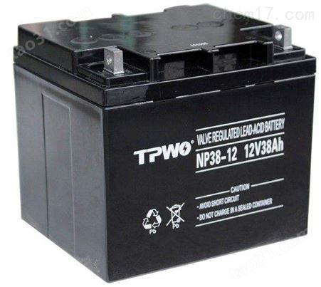 TPWO拓普沃蓄电池12V38AH后备电源