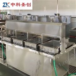 山东全自动大豆腐机器视频 机械厂家