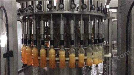 瓶装果汁饮料灌装机生产线