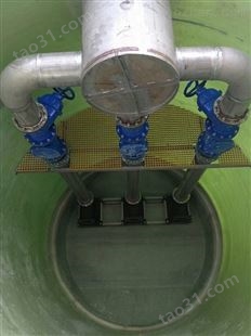 PPS-2000*6500玻璃钢预制泵站设备厂家
