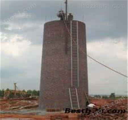 随州砖砌烟囱公司-锅炉房烟囱砌筑施工
