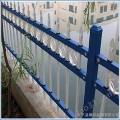 方管喷塑围墙铁艺栅栏 防爬锌钢围栏 锌钢护栏铁艺围栏质量保证