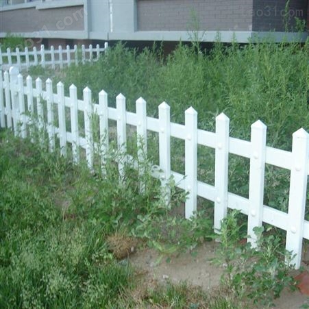 绿化花坛pvc护栏 草坪护栏 pvc草坪护栏