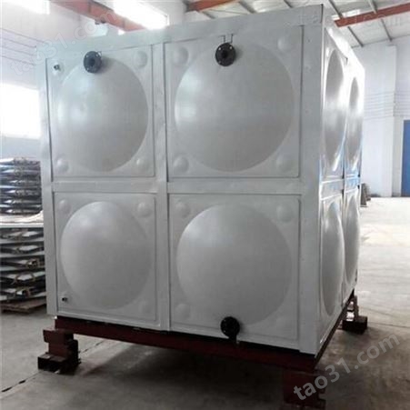 加强型玻璃钢水箱 方形搪瓷水箱 不锈钢水箱生产工厂