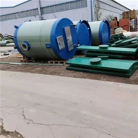 河北地埋式预制泵站厂家 玻璃钢提升泵站 雨水手机提升泵站