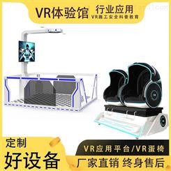 vr安全体验馆vr校园科普展厅设备VR交通行走平台工地安全体验蛋椅