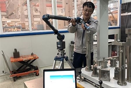 法如中国关节臂三坐标便携式压铸大工件检测