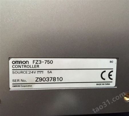 苏州专业 OMRON欧姆龙视觉系统控制器FZ3-750 维修 丰富经验