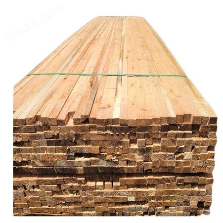 邦皓木材厂供应杉木木板材挂瓦条不易劈裂物流打包板条
