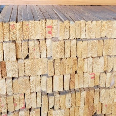 邦皓工厂加工松木木方物流打木架木条设备垫木
