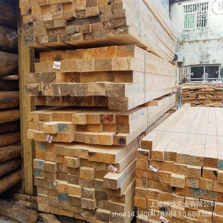 邦皓木材供应新西兰松木方定制加工实木板条物流打包木条易于固定