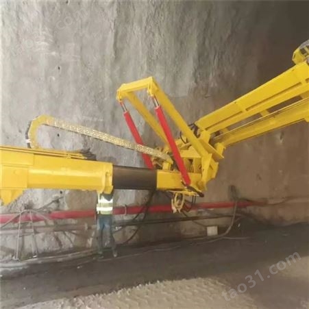 隧道加固打桩护坡锚固钻机 28米履带岩石潜孔钻机 360度打孔