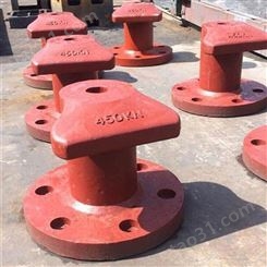 中科工矿 250KN系船柱 铸铁材质 可来图定做 圆底单头
