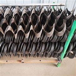 供应生产螺旋丝杆叶片 锰钢螺旋叶片 输送机配件 碳钢绞龙叶片