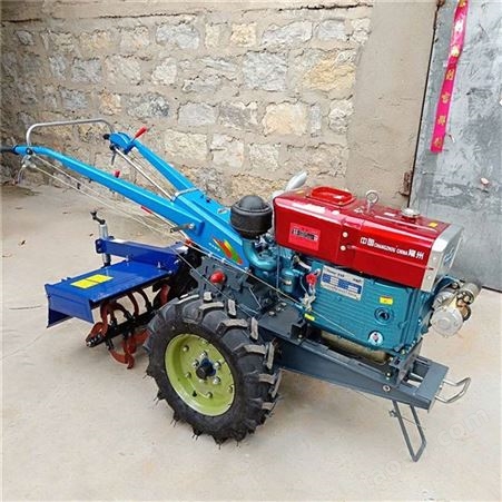 大马力柴油农耕机  可搭配多种工具的手扶拖拉机 多功能旋耕机