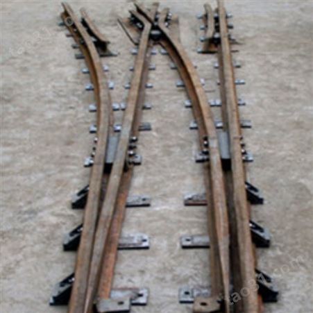 圣亚煤机 长期供应煤矿轨道道岔 轨距矿用道岔 铁路轨道道岔