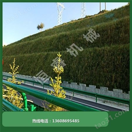 贵州贵阳边坡绿化 客土喷播绿化 恒睿机械客土喷播施工技术