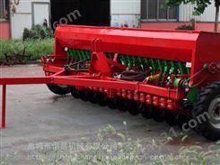 内蒙古36行荞麦播种机 牵引式大型苜蓿施肥播种机 免耕播种机