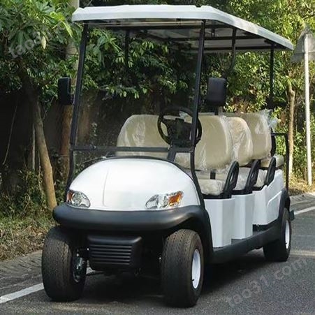 4座电动高尔夫球车 电动高尔夫观光车 八座高尔夫球车
