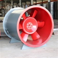 瑞克斯厂家 消防排烟风机 地下车库用碳钢材质风机 大功率轴流式通风排烟机 