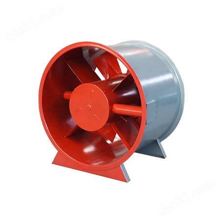 瑞克斯 空调消防排烟风机 轴流式HTF高温双速碳钢材质 欢迎定制