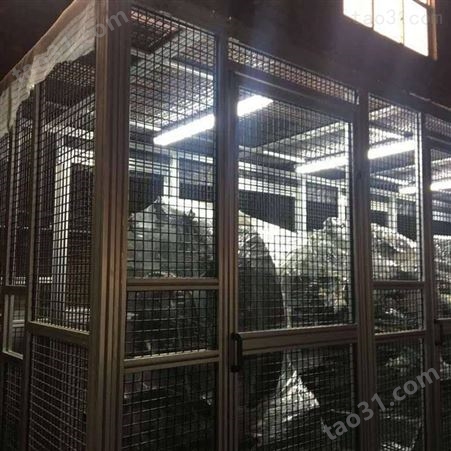 上海晟力aluson铝型材防护罩自动化设备防护围栏工业机器人工作站