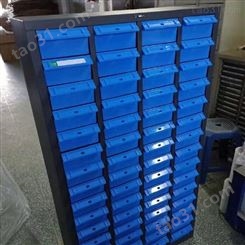 东莞零件柜  门40抽零件柜  零件盒置物柜  存放刀头螺丝零件柜子