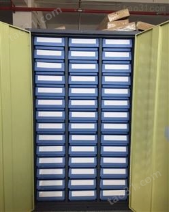 东莞零件柜  门40抽零件柜  零件盒置物柜  存放刀头螺丝零件柜子