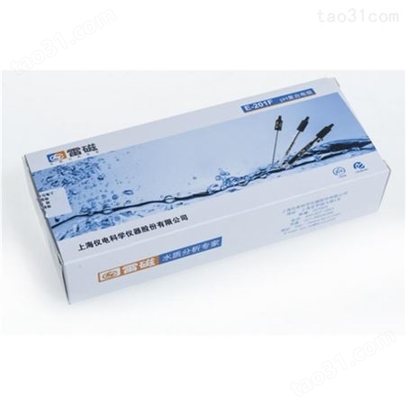 上海雷磁 E-201F型pH可充式复合电极/探头/传感器