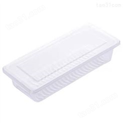 长方形保鲜盒 蔬菜塑料包装盒 塑料冰箱食品收纳盒 佳程