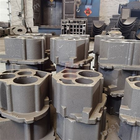 沧州益恒机械厂家供应 树脂砂铸造工艺 压缩机铸件 球墨铸铁材质