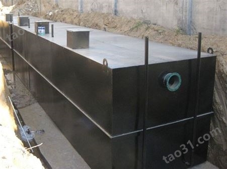 万锦湖南地区学校一体化污水处理设备日废水量50-300吨/天定制