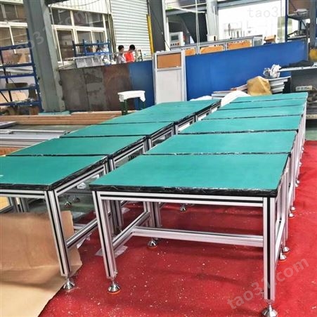 非标定制铝型材工作台 铝合金框架机架防护罩 实验室操作台