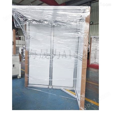 铝型材工厂车间设备隔音玻璃罩 安全防护罩