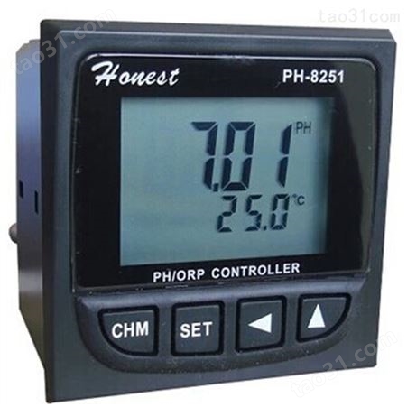 PH-8251型 PH/ORP仪 在线PH计 工业酸度计 在线氧化还原仪-配电极