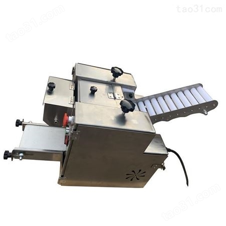 择众全自动饺子皮机 包子混沌皮压皮机 20型一机多用操作方便