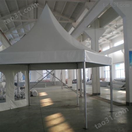 欧式铝合金多边形篷房 户外活动蓬房 锥顶篷房公司报价