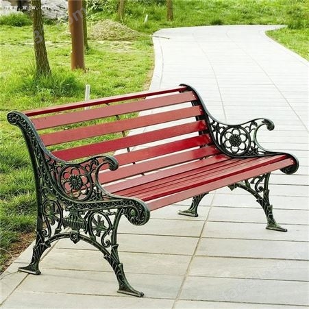 奥雲体育器材供应 广场公共区座椅 实木休闲椅 来图定制