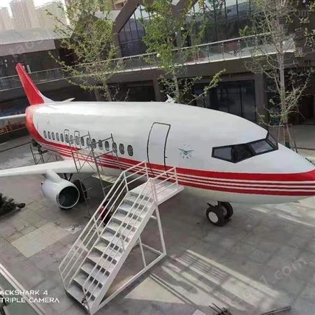 飞机模型 大型铁艺飞机模拟舱 景区广场公园摆件 赛凡出售