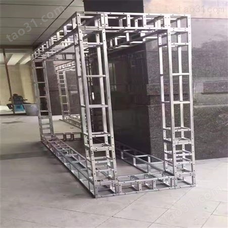 超人舞台背景架 吊顶铝合金桁架 展示架搭建 可加工