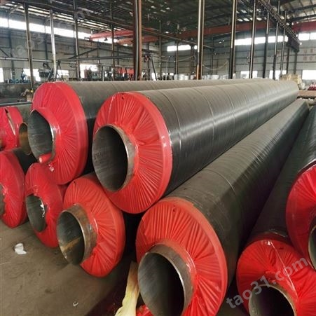 兴松实业厂家定制生产 钢套钢保温钢管 钢套钢蒸汽保温钢管