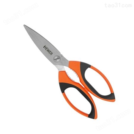 德国熙骅HEWER 安全刀具HS-5650 不锈钢平刀刃不伤手工业安全剪刀