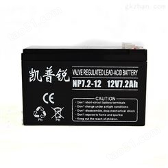 凯普锐12V12AH铅酸免维护蓄电池