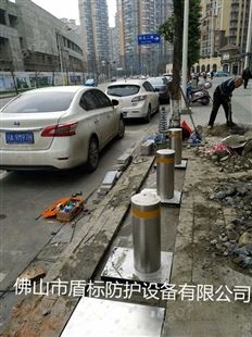 北京自动升降柱 ，别墅道路遥控伸缩地桩