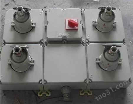 BXS8050-16A/3/4/6路防爆防腐电源插座箱